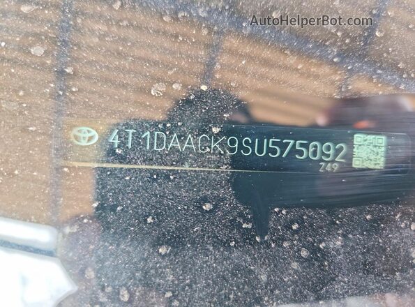 4T1DAACK9SU575092 2025 TOYOTA CAMRY Gray Вид підкапотного простору