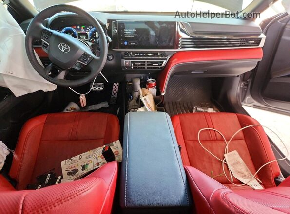 4T1DAACK9SU575092 2025 TOYOTA CAMRY Gray Вид панелі приладів