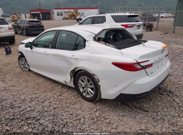 4T1DAACK9SU576954 2025 TOYOTA CAMRY White უკანა მარცხენა