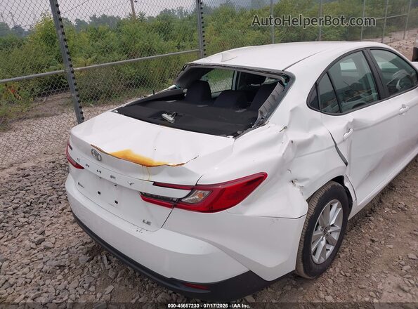 4T1DAACK9SU576954 2025 TOYOTA CAMRY White წინა ხედი
