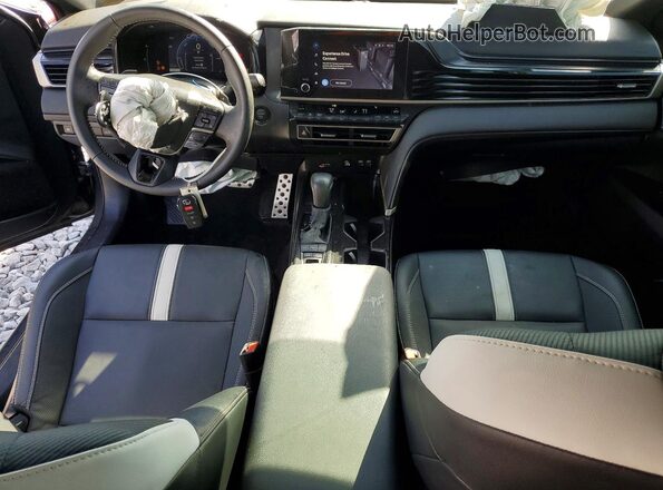 4T1DAACK9SU582950 2025 TOYOTA CAMRY Gray Dashboard view