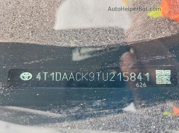 4T1DAACK9TU215841 2026 TOYOTA CAMRY Blue ძრავის განყოფილების ხედი
