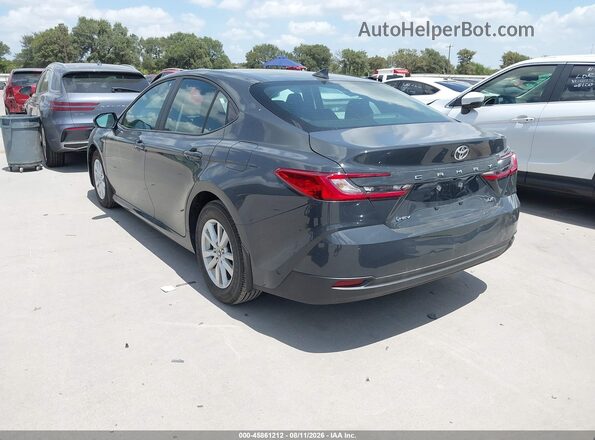 4T1DAACK9TU235362 2026 TOYOTA CAMRY Серый Задняя левая четверть
