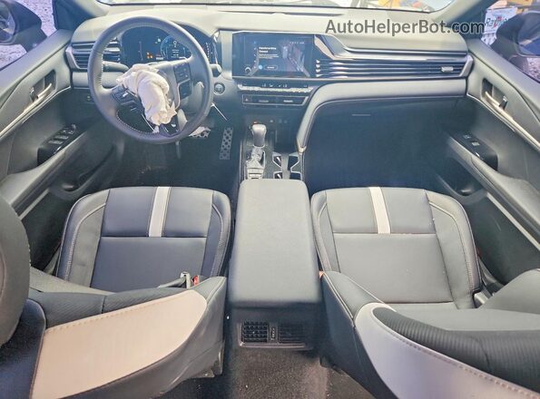 4T1DAACK9TU271262 2026 TOYOTA CAMRY Blue Dashboard view