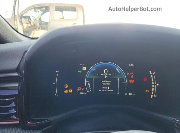 4T1DAACK9TU271262 2026 TOYOTA CAMRY Blue Instrument cluster view