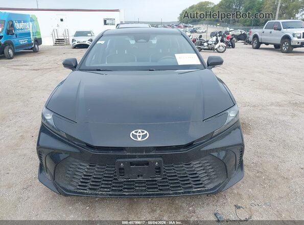 4T1DAACK9TU282195 2026 TOYOTA CAMRY Black ხელსაწყოთა პანელის ხედი