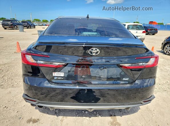 4T1DAACK9TU659639 2026 TOYOTA CAMRY Черный Вид сзади