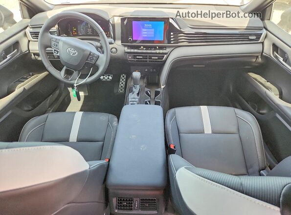 4T1DAACK9TU659639 2026 TOYOTA CAMRY Черный Вид панели приборов