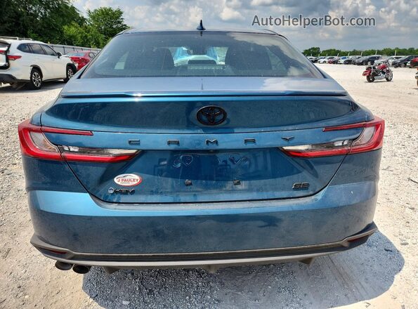 4T1DAACK9TU699638 2026 TOYOTA CAMRY Blue Հետևի տեսք