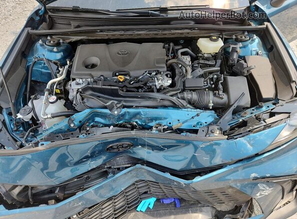 4T1DAACK9TU699638 2026 TOYOTA CAMRY Blue Սալոնի հետևի տեսք