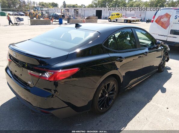 4T1DAACK9TU700206 2026 TOYOTA CAMRY Black უკანა მარჯვენა