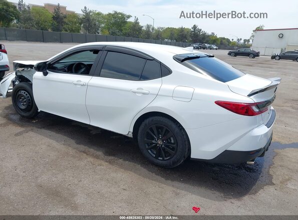 4T1DAACKXSU024945 2025 TOYOTA CAMRY White Rear left
