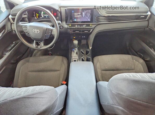 4T1DAACKXSU026131 2025 TOYOTA CAMRY Черный Вид панели приборов