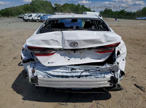 4T1DAACKXSU100695 2025 TOYOTA CAMRY White Vista trasera