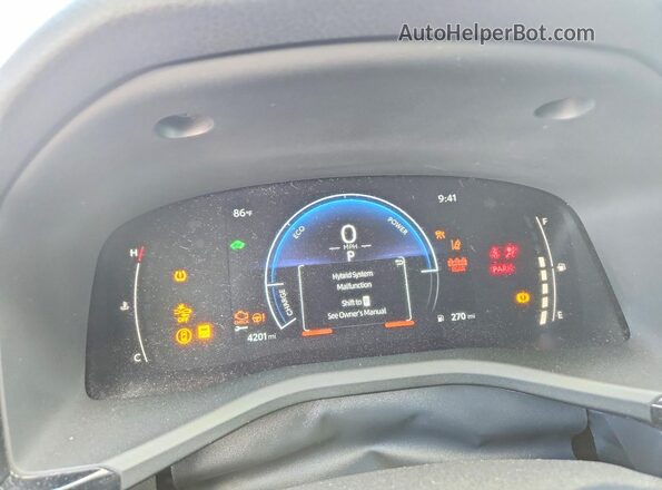 4T1DAACKXSU123037 2025 TOYOTA CAMRY Black Widok zestawu wskaźników