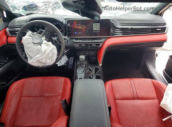 4T1DAACKXSU162999 2025 TOYOTA CAMRY Gray Вид панелі приладів
