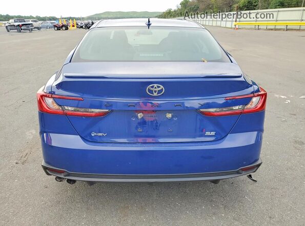 4T1DAACKXSU165577 2025 TOYOTA CAMRY Blue Հետևի տեսք