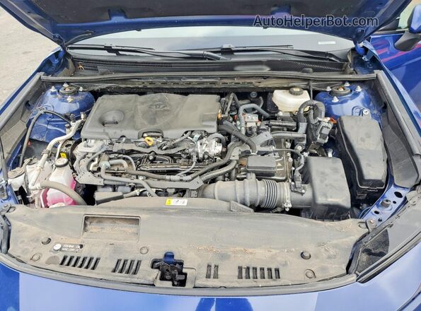 4T1DAACKXSU165577 2025 TOYOTA CAMRY Blue Սալոնի հետևի տեսք