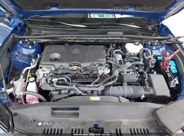 4T1DAACKXSU173050 2025 TOYOTA CAMRY Blue უკანა ხედი