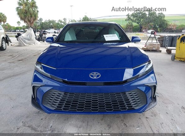4T1DAACKXSU173050 2025 TOYOTA CAMRY Blue ხელსაწყოთა პანელის ხედი