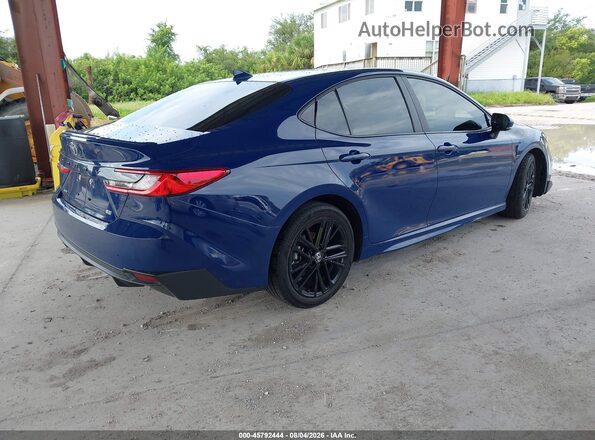 4T1DAACKXSU173050 2025 TOYOTA CAMRY Blue უკანა მარჯვენა