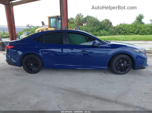 4T1DAACKXSU173050 2025 TOYOTA CAMRY Blue უკანა სალონის ხედი