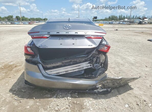 4T1DAACKXSU504547 2025 TOYOTA CAMRY Угольный Вид сзади