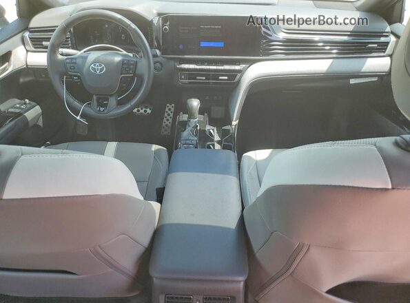 4T1DAACKXSU504547 2025 TOYOTA CAMRY Угольный Вид панели приборов