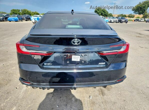 4T1DAACKXSU519405 2025 TOYOTA CAMRY Black Սալոնի դիմացի տեսք