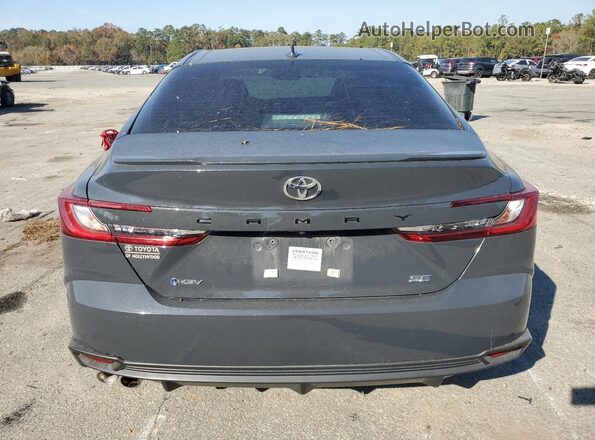 4T1DAACKXSU528525 2025 TOYOTA CAMRY Gray უკანა ხედი