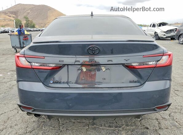 4T1DAACKXSU620167 2025 TOYOTA CAMRY Charcoal Vista trasera