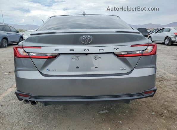 4T1DAACKXTU274350 2026 TOYOTA CAMRY Gray Вид ззаду