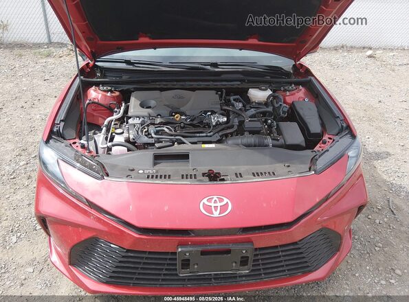 4T1DAACKXTU309369 2026 TOYOTA CAMRY Red Rear view