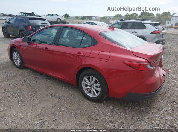 4T1DAACKXTU309369 2026 TOYOTA CAMRY Red Rear left