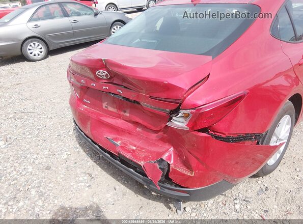 4T1DAACKXTU309369 2026 TOYOTA CAMRY Red Front view