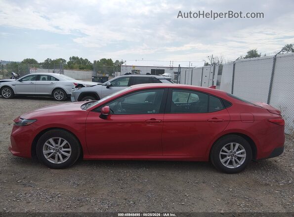 4T1DAACKXTU309369 2026 TOYOTA CAMRY Red 360 interior view