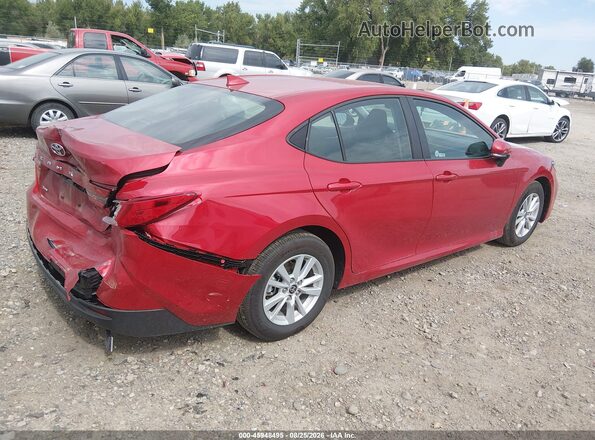 4T1DAACKXTU309369 2026 TOYOTA CAMRY Red Rear right
