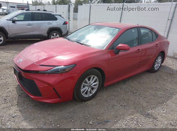 4T1DAACKXTU309369 2026 TOYOTA CAMRY Red Front left