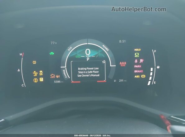 4T1DAACKXTU310828 2026 TOYOTA CAMRY Gray Widok tylnych siedzeń