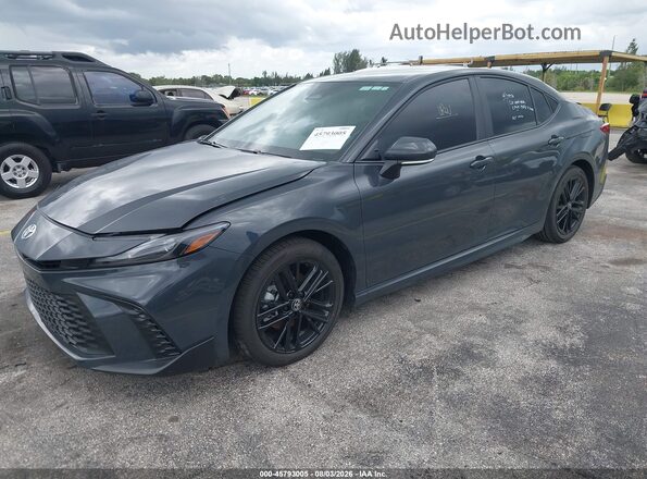 4T1DAACKXTU332795 2026 TOYOTA CAMRY Gray Передня ліва чверть