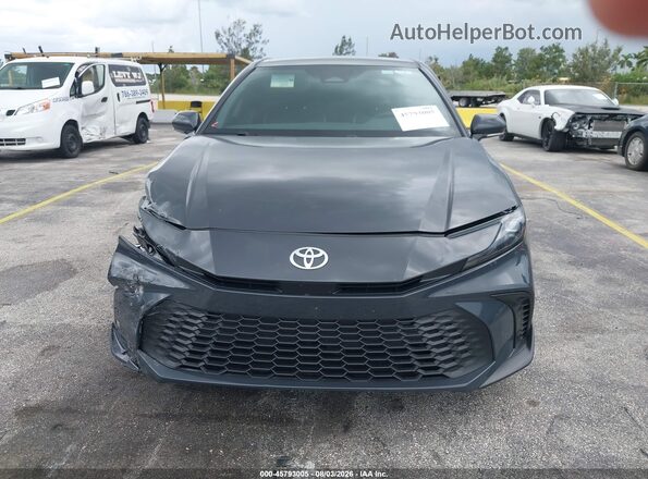 4T1DAACKXTU332795 2026 TOYOTA CAMRY Gray Вид щитка приладів