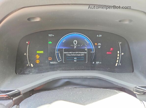4T1DAACKXTU661268 2026 TOYOTA CAMRY Black Instrument cluster view