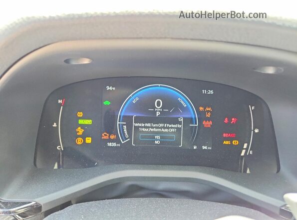 4T1DAACKXTU683044 2026 TOYOTA CAMRY Silver ხელსაწყოთა პანელის ხედი