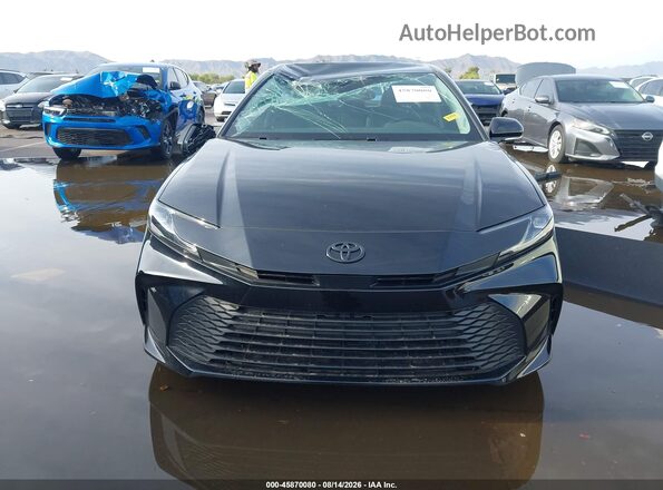4T1DAACKXTU684811 2026 TOYOTA CAMRY Black Instrument cluster view