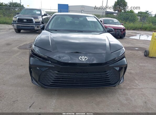 4T1DAACKXTU701381 2026 TOYOTA CAMRY Black ხელსაწყოთა პანელის ხედი