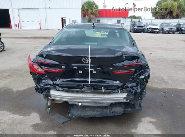 4T1DAACKXTU701381 2026 TOYOTA CAMRY Black წინა ხედი