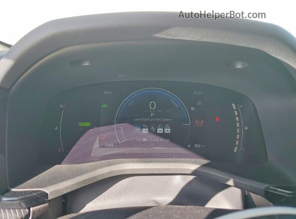 4T1DAACKXTU705186 2026 TOYOTA CAMRY White Vista del cuadro de instrumentos