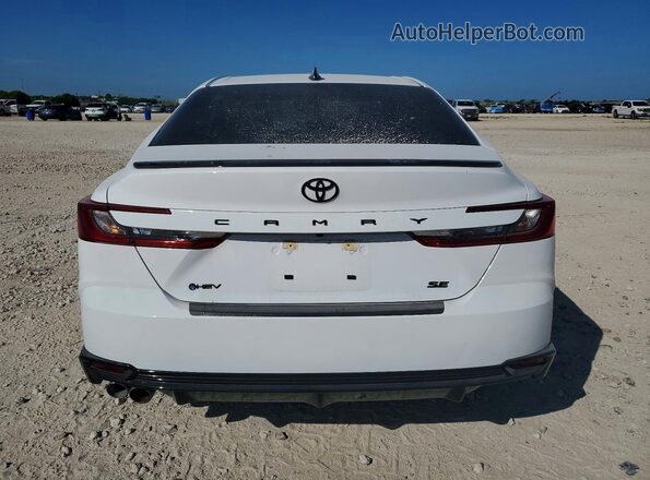 4T1DAACKXTU705186 2026 TOYOTA CAMRY White Vista trasera