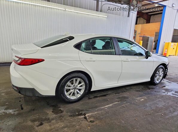 4T1DAACKXTU711425 2026 TOYOTA CAMRY White Rear right