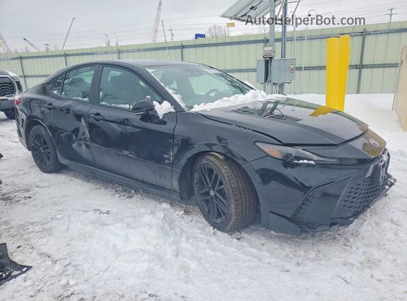 4T1DBADK0SU004554 2025 TOYOTA CAMRY Черный Передняя правая четверть